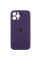 Силиконовый чехол Silicone Case Full Camera Protective (AA) для Apple iPhone 12 Pro Max (6.7) - Фиолетовый / Elderberry - фото
