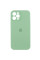 Силиконовый чехол Silicone Case Full Camera Protective (AA) для Apple iPhone 12 Pro Max (6.7) - Зеленый / Pistachio - фото
