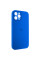 Силіконовий чохол Silicone Case Full Camera Protective (AA) для Apple iPhone 12 Pro Max (6.7) - Синій / Capri Blue - фото