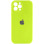 Силіконовий чохол Silicone Case Full Camera Protective (AA) для Apple iPhone 12 Pro Max (6.7) - Кислотно-зелений / Acid Green