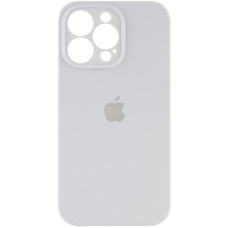 Силіконовий чохол Silicone Case Full Camera Protective (AA) для Apple iPhone 13 Pro Max (6.7) - Білий / White