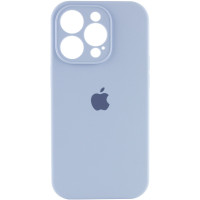 Силіконовий чохол Silicone Case Full Camera Protective (AA) для Apple iPhone 13 Pro Max (6.7) - Блакитний / Lilac Blue