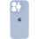 Силіконовий чохол Silicone Case Full Camera Protective (AA) для Apple iPhone 13 Pro Max (6.7) - Блакитний / Lilac Blue