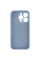 Силиконовый чехол Silicone Case Full Camera Protective (AA) для Apple iPhone 13 Pro Max (6.7) - Голубой / Lilac Blue - фото