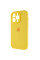 Силіконовий чохол Silicone Case Full Camera Protective (AA) для Apple iPhone 13 Pro Max (6.7) - Жовтий / Yellow - фото