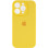 Силіконовий чохол Silicone Case Full Camera Protective (AA) для Apple iPhone 13 Pro Max (6.7) - Жовтий / Yellow
