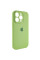 Силіконовий чохол Silicone Case Full Camera Protective (AA) для Apple iPhone 13 Pro Max (6.7) - М'ятний / Mint - фото