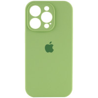 Силіконовий чохол Silicone Case Full Camera Protective (AA) для Apple iPhone 13 Pro Max (6.7) - М'ятний / Mint