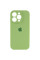 Силіконовий чохол Silicone Case Full Camera Protective (AA) для Apple iPhone 13 Pro Max (6.7) - М'ятний / Mint - фото