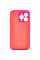 Силіконовий чохол Silicone Case Full Camera Protective (AA) для Apple iPhone 13 Pro Max (6.7) - Рожевий / Barbie pink - фото