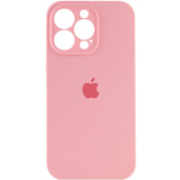 Силіконовий чохол Silicone Case Full Camera Protective (AA) для Apple iPhone 13 Pro Max (6.7) - Рожевий / Light pink