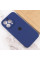 Силиконовый чехол Silicone Case Full Camera Protective (AA) для Apple iPhone 13 Pro Max (6.7) - Синий / Deep navy - фото