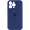 Силіконовий чохол Silicone Case Full Camera Protective (AA) для Apple iPhone 13 Pro Max (6.7) - Синій / Deep navy