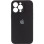 Силиконовый чехол Silicone Case Full Camera Protective (AA) для Apple iPhone 13 Pro Max (6.7) - Черный / Black