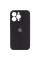 Силіконовий чохол Silicone Case Full Camera Protective (AA) для Apple iPhone 13 Pro Max (6.7) - Чорний / Black - фото