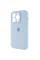 Силіконовий чохол Silicone Case Full Camera Protective (AA) для Apple iPhone 13 Pro Max (6.7) - Блакитний / Sweet Blue - фото