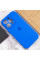 Силіконовий чохол Silicone Case Full Camera Protective (AA) для Apple iPhone 13 Pro Max (6.7) - Синій / Capri Blue - фото