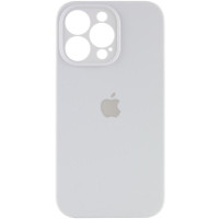 Силіконовий чохол Silicone Case Full Camera Protective (AA) для Apple iPhone 13 Pro (6.1) - Білий / White