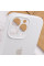 Силіконовий чохол Silicone Case Full Camera Protective (AA) для Apple iPhone 13 Pro (6.1) - Білий / White - фото