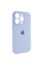 Силіконовий чохол Silicone Case Full Camera Protective (AA) для Apple iPhone 13 Pro (6.1) - Блакитний / Lilac Blue - фото