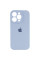 Силіконовий чохол Silicone Case Full Camera Protective (AA) для Apple iPhone 13 Pro (6.1) - Блакитний / Lilac Blue - фото