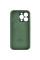 Силіконовий чохол Silicone Case Full Camera Protective (AA) для Apple iPhone 13 Pro (6.1) - Зелений / Cyprus Green - фото