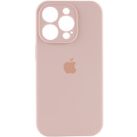 Силиконовый чехол Silicone Case Full Camera Protective (AA) для Apple iPhone 13 Pro (6.1) - Розовый / Pink Sand