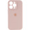 Силіконовий чохол Silicone Case Full Camera Protective (AA) для Apple iPhone 13 Pro (6.1) - Рожевий / Pink Sand