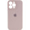 Силіконовий чохол Silicone Case Full Camera Protective (AA) для Apple iPhone 13 Pro (6.1) - Сірий / Lavender