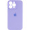 Силіконовий чохол Silicone Case Full Camera Protective (AA) для Apple iPhone 13 Pro (6.1) - Бузковий / Dasheen