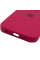 Силіконовий чохол Silicone Case Full Camera Protective (AA) для Apple iPhone 13 Pro (6.1) - Червоний / Rose Red - фото