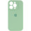 Силіконовий чохол Silicone Case Full Camera Protective (AA) для Apple iPhone 13 Pro (6.1) - Зелений / Pistachio