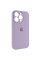 Силіконовий чохол Silicone Case Full Camera Protective (AA) для Apple iPhone 13 Pro (6.1) - Бузковий / Lilac - фото
