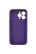 Силіконовий чохол Silicone Case Full Camera Protective (AA) для Apple iPhone 13 Pro (6.1) - Фіолетовий / Elderberry - фото