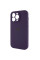 Силіконовий чохол Silicone Case Full Camera Protective (AA) для Apple iPhone 13 Pro (6.1) - Фіолетовий / Elderberry - фото