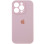 Силіконовий чохол Silicone Case Full Camera Protective (AA) для Apple iPhone 13 Pro (6.1) - Рожевий / Chalk Pink