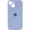 Силіконовий чохол Silicone Case Full Camera Protective (AA) для Apple iPhone 13 (6.1) - Блакитний / Lilac Blue