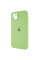 Силіконовий чохол Silicone Case Full Camera Protective (AA) для Apple iPhone 13 (6.1) - М'ятний / Mint - фото