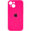 Силіконовий чохол Silicone Case Full Camera Protective (AA) для Apple iPhone 13 (6.1) - Рожевий / Barbie pink