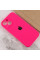 Силіконовий чохол Silicone Case Full Camera Protective (AA) для Apple iPhone 13 (6.1) - Рожевий / Barbie pink - фото
