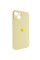 Силіконовий чохол Silicone Case Full Camera Protective (AA) для Apple iPhone 13 (6.1) - Жовтий / Mellow Yellow - фото