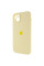 Силіконовий чохол Silicone Case Full Camera Protective (AA) для Apple iPhone 13 (6.1) - Жовтий / Mellow Yellow - фото