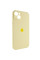 Силіконовий чохол Silicone Case Full Camera Protective (AA) для Apple iPhone 13 (6.1) - Жовтий / Mellow Yellow - фото
