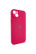 Силіконовий чохол Silicone Case Full Camera Protective (AA) для Apple iPhone 13 (6.1) - Червоний / Rose Red - фото