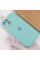 Силіконовий чохол Silicone Case Full Camera Protective (AA) для Apple iPhone 13 (6.1) - Бірюзовий / Marine Green - фото