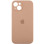 Силіконовий чохол Silicone Case Full Camera Protective (AA) для Apple iPhone 13 (6.1) - Бежевий / Desert Gold
