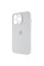 Силіконовий чохол Silicone Case Full Camera Protective (AA) для Apple iPhone 14 Pro (6.1) - Білий / White - фото