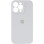 Силіконовий чохол Silicone Case Full Camera Protective (AA) для Apple iPhone 14 Pro (6.1) - Білий / White