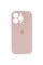 Силіконовий чохол Silicone Case Full Camera Protective (AA) для Apple iPhone 14 Pro (6.1) - Рожевий / Pink Sand - фото