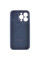 Силіконовий чохол Silicone Case Full Camera Protective (AA) для Apple iPhone 14 Pro (6.1) - Темно-синій / Midnight blue - фото